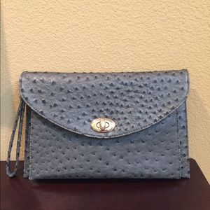 Beautiful Bag & Great color in an ostrich pattern